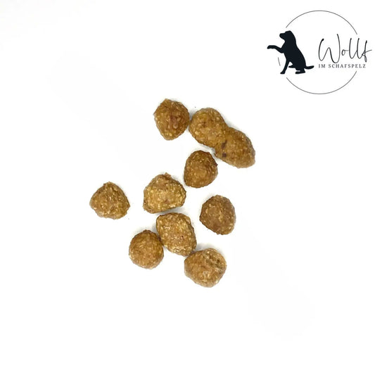 Kaninchen-Knöpfli 100g Wollf im Schafspelz